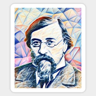 Nikolay Chernyshevsky Portrait | Nikolay Chernyshevsky Artwork 12 Sticker